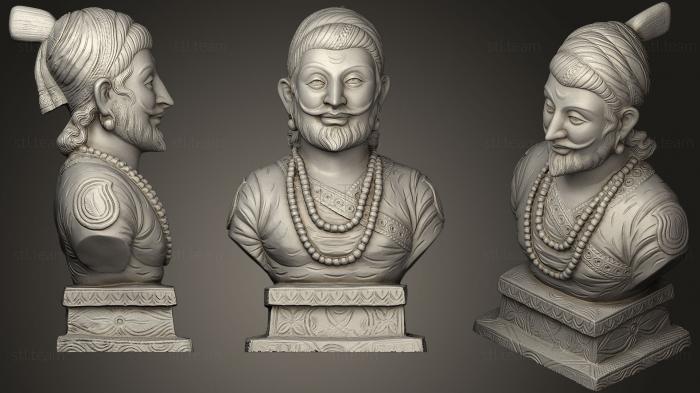 3D модель Шиваджи Махарадж (STL)